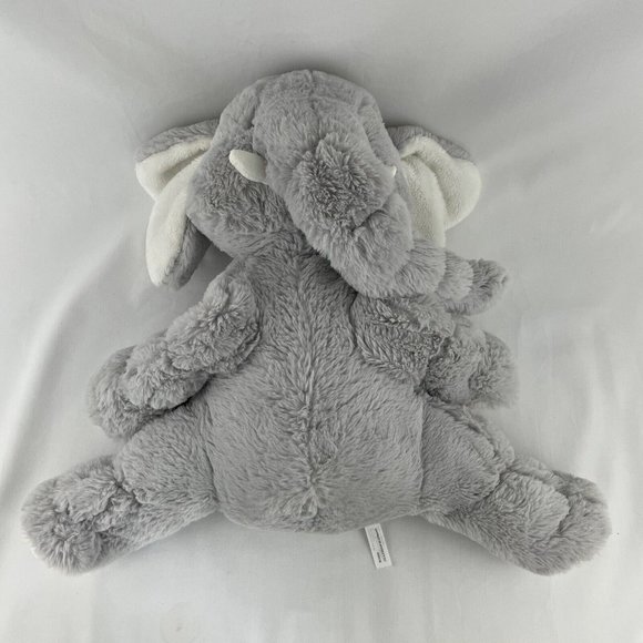 Baby Ganz Jellybean Elephant 13" Plush Gray Stuffed Animal Toy Embroidered Eyes - Picture 5 of 7